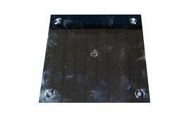 JE-TAPA CIEGA 12 x 12 - INOX MARCO OCULTO NUEVO